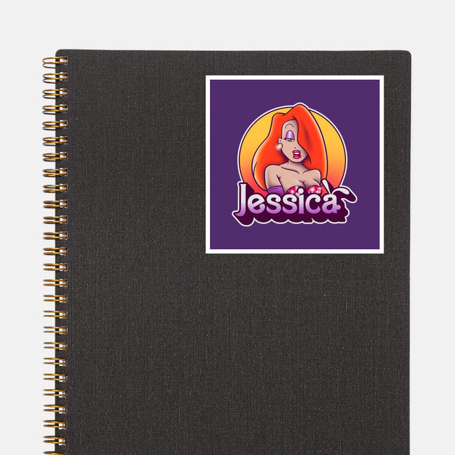 Jessica-none glossy sticker-Getsousa!