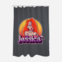 Jessica-none polyester shower curtain-Getsousa!