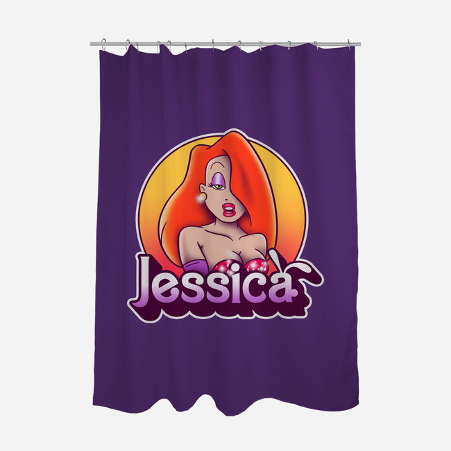 Jessica-none polyester shower curtain-Getsousa!