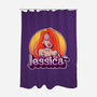 Jessica-none polyester shower curtain-Getsousa!