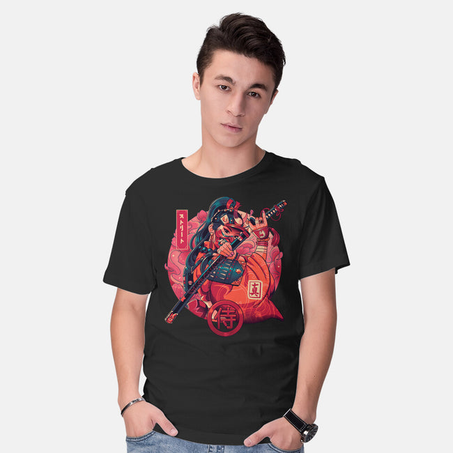Sutorito Samurai-mens basic tee-Bruno Mota