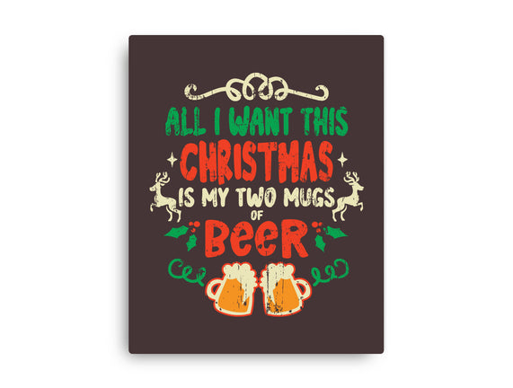 Two Mugs Of Beer