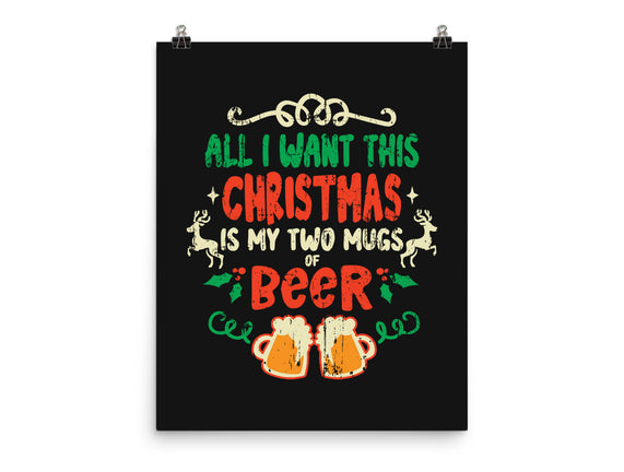 Two Mugs Of Beer