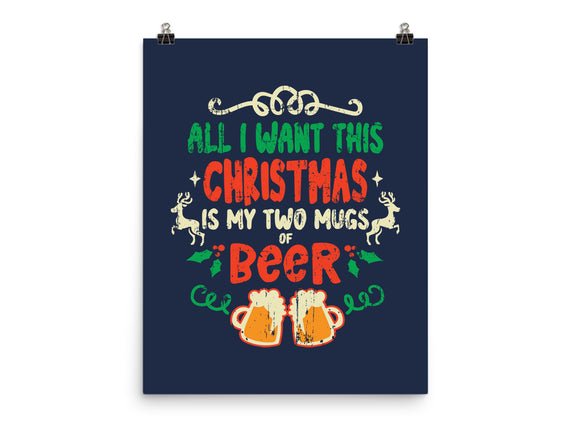 Two Mugs Of Beer