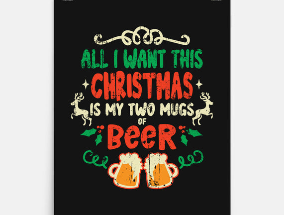 Two Mugs Of Beer