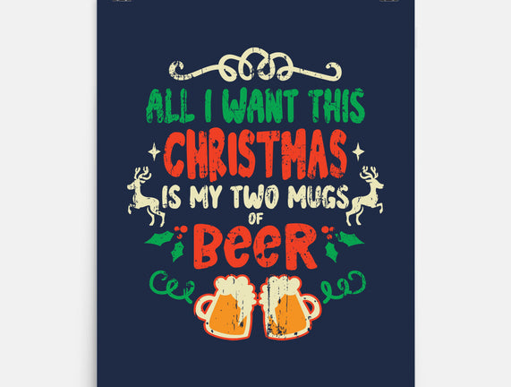 Two Mugs Of Beer