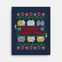 A Meowrry Christmas-none stretched canvas-NMdesign