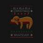 Bla Bla Bla Christmas-youth basic tee-erion_designs