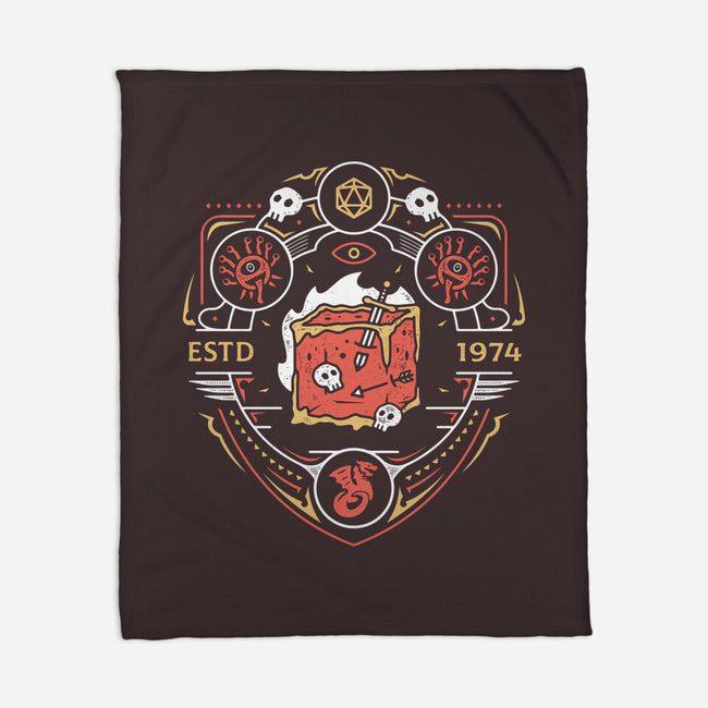 Dungeon Top Enemies Emblem-none fleece blanket-Logozaste