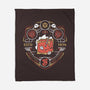 Dungeon Top Enemies Emblem-none fleece blanket-Logozaste