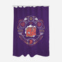 Dungeon Top Enemies Emblem-none polyester shower curtain-Logozaste
