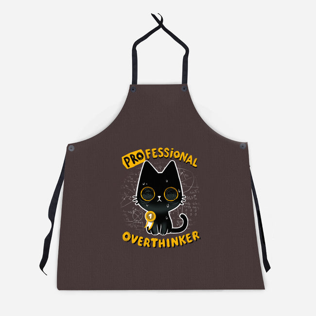 Pro Overthinker-unisex kitchen apron-BlancaVidal