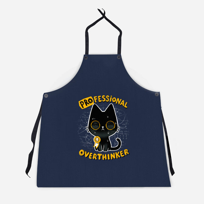 Pro Overthinker-unisex kitchen apron-BlancaVidal