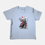 Lone Swordsman Sumi-e-baby basic tee-DrMonekers