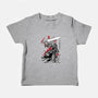 Lone Swordsman Sumi-e-baby basic tee-DrMonekers