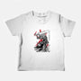 Lone Swordsman Sumi-e-baby basic tee-DrMonekers