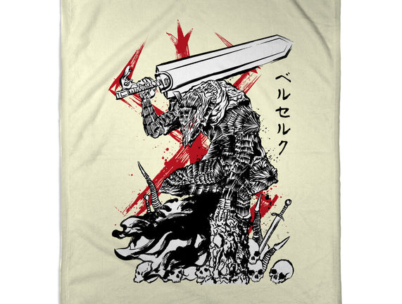 Lone Swordsman Sumi-e