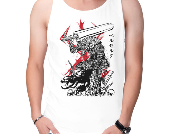 Lone Swordsman Sumi-e