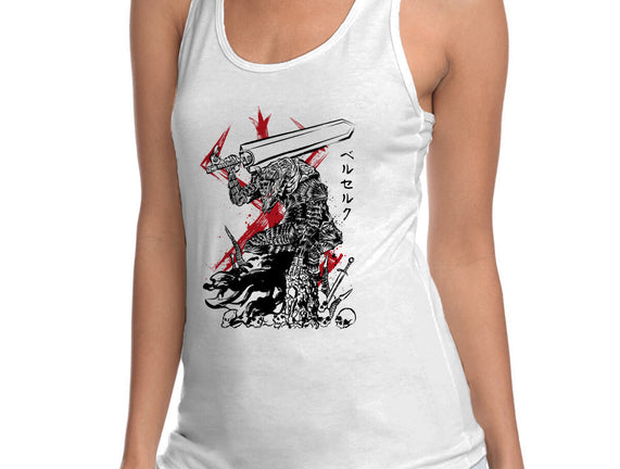 Lone Swordsman Sumi-e