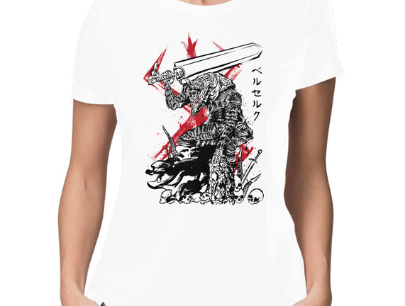 Lone Swordsman Sumi-e