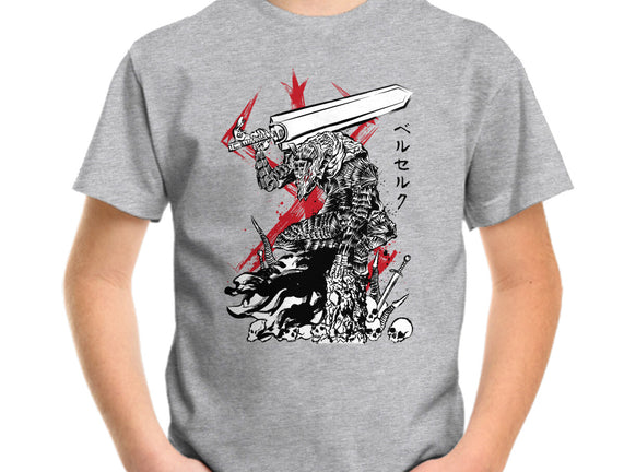 Lone Swordsman Sumi-e