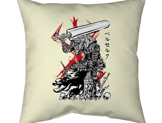 Lone Swordsman Sumi-e