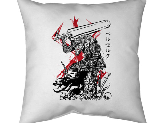 Lone Swordsman Sumi-e