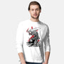 Lone Swordsman Sumi-e-mens long sleeved tee-DrMonekers