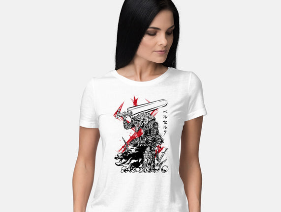 Lone Swordsman Sumi-e