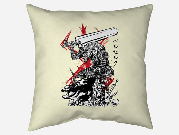 Lone Swordsman Sumi-e