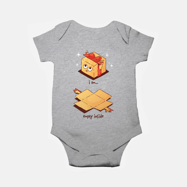 I Am Empty Inside-baby basic onesie-zawitees
