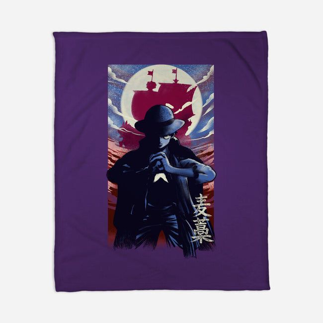 Mugiwara No Luffy-none fleece blanket-fanfabio