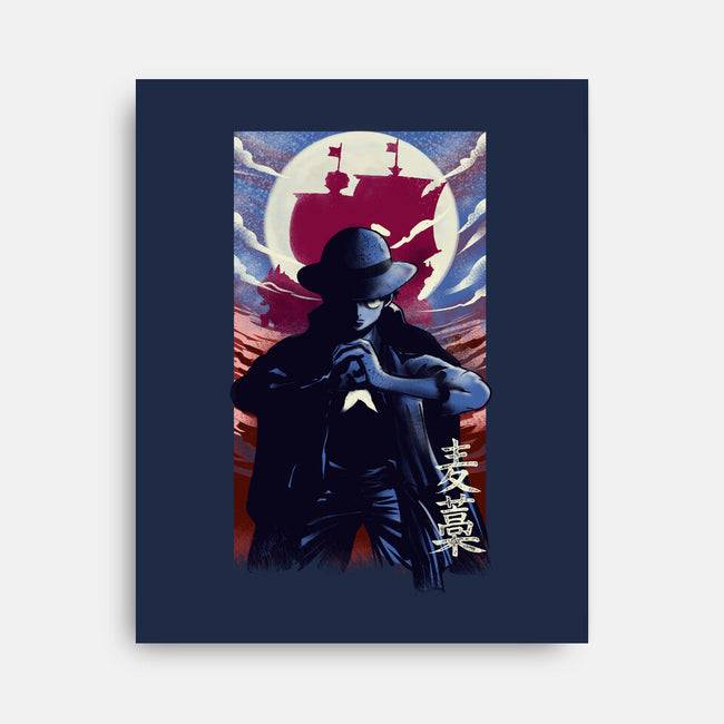 Mugiwara No Luffy-none stretched canvas-fanfabio