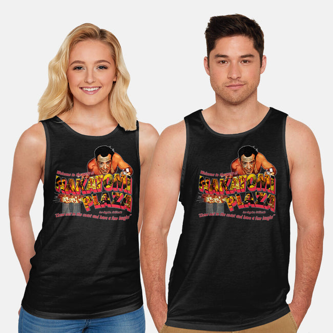 Welcome To The Party-unisex basic tank-goodidearyan