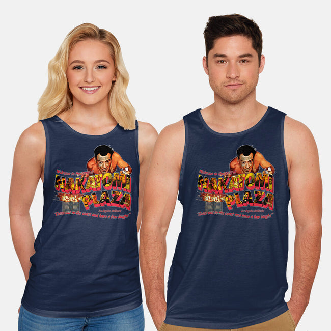 Welcome To The Party-unisex basic tank-goodidearyan