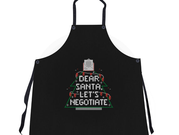 Dear Santa Let's Negotiate
