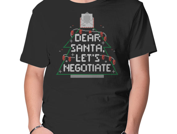 Dear Santa Let's Negotiate