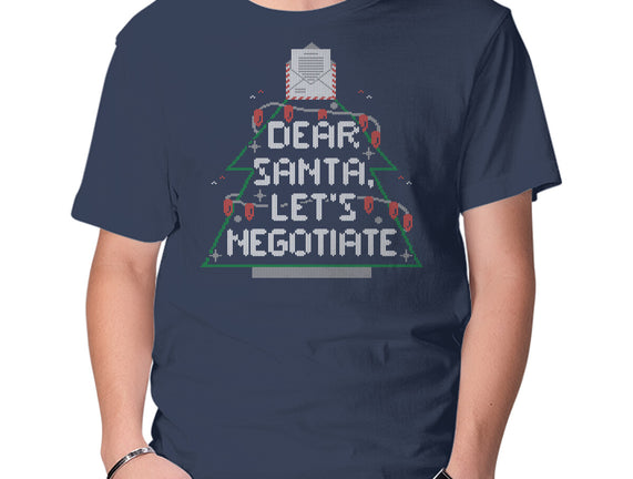Dear Santa Let's Negotiate