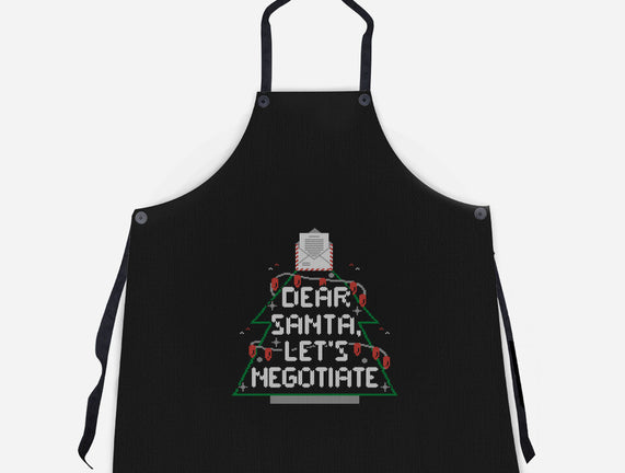 Dear Santa Let's Negotiate