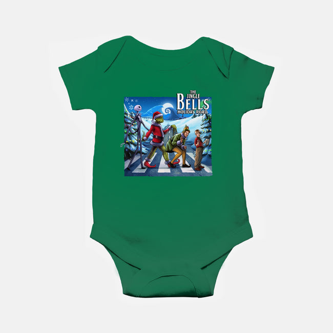 The Jingle Bells-baby basic onesie-daobiwan