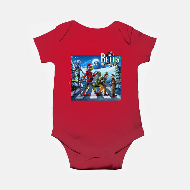 The Jingle Bells-baby basic onesie-daobiwan