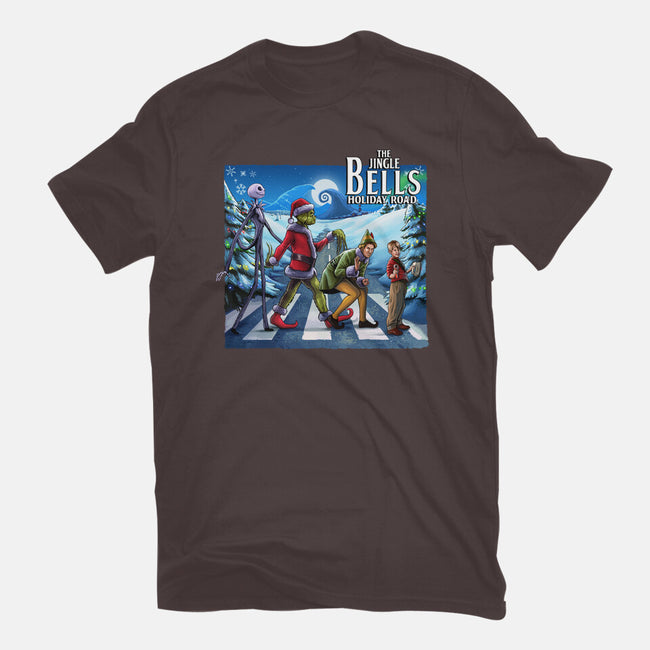 The Jingle Bells-womens basic tee-daobiwan
