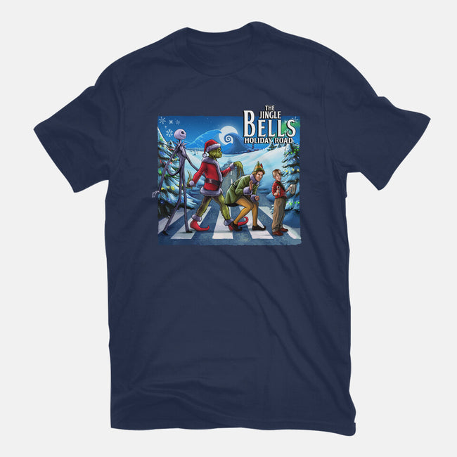 The Jingle Bells-womens basic tee-daobiwan