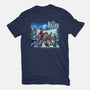 The Jingle Bells-womens basic tee-daobiwan
