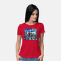 The Jingle Bells-womens basic tee-daobiwan