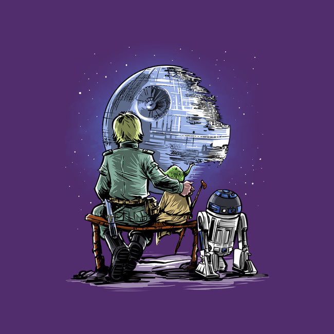 Master And Apprentice Gazing-none fleece blanket-zascanauta