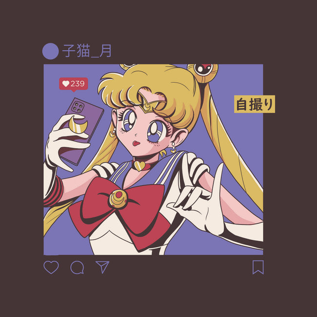 Selfie Sailor-none glossy sticker-Nihon Bunka