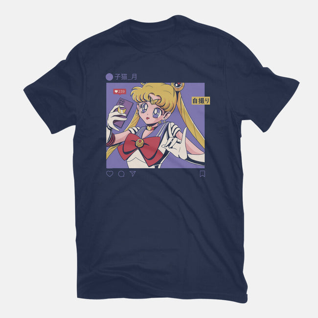 Selfie Sailor-mens heavyweight tee-Nihon Bunka