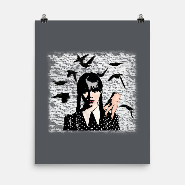 Wednesday Graffiti-none matte poster-Millersshoryotombo