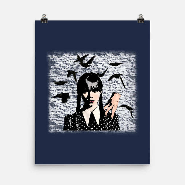 Wednesday Graffiti-none matte poster-Millersshoryotombo